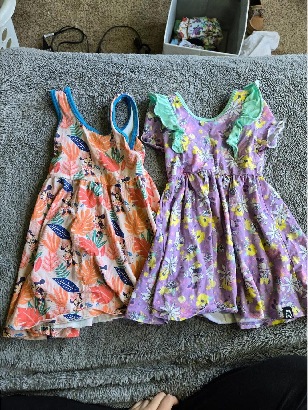 3/4 girls Disney minnie rags to raches dress bundle